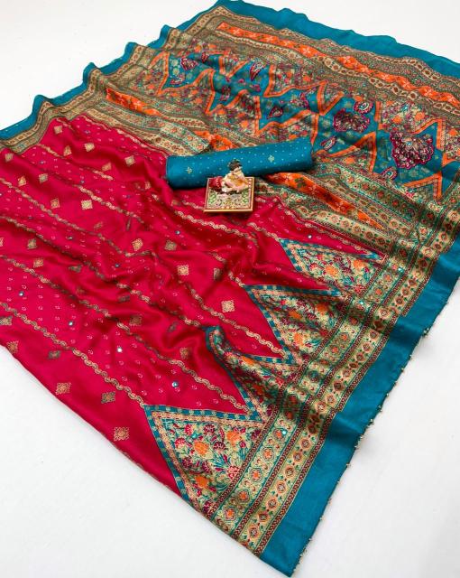 Vastrangan bandhani printed surat sarees wholesale